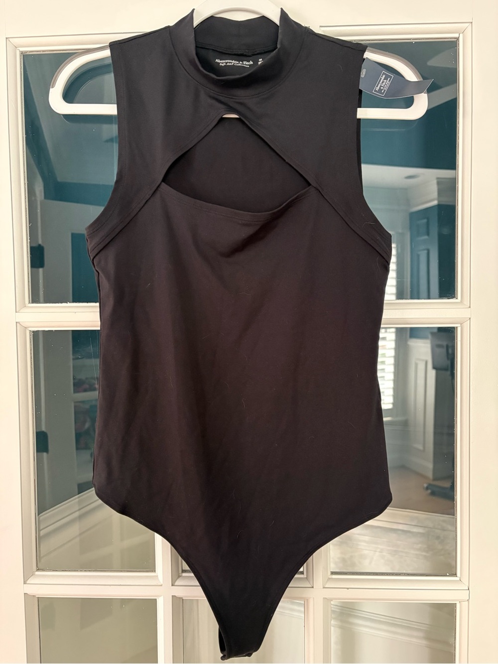 A&F Soft Collection Cutout Bodysuit | M